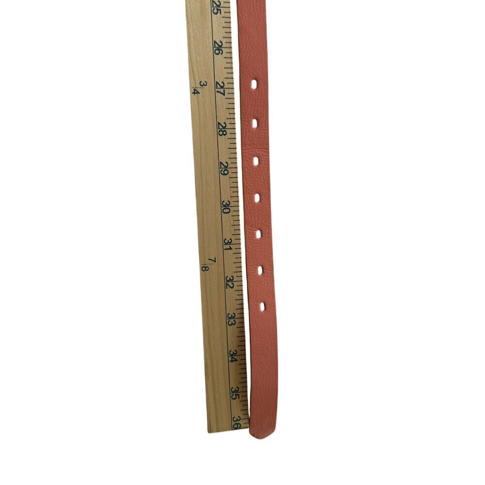 Skinny Belt Double Gold Buckle Women Size S Adjustable Georgia Peach A New Day - Picture 5 of 10